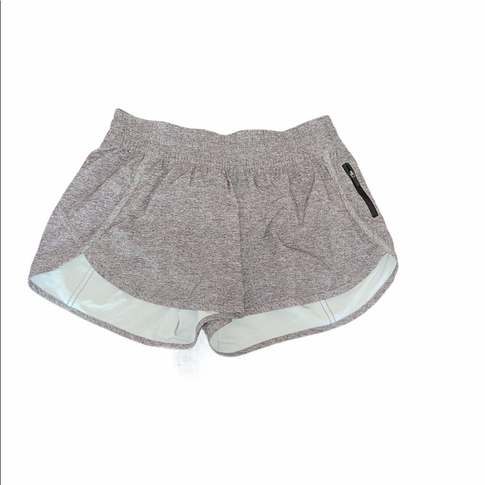 Lululemon grey tracker shorts size 10